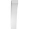 Ekena Millwork 5 1/2-in. W x 14-in. D x 26-in. H Thorton Architectural Grade PVC Knee Brace BRCP055X14X26THR - alternate 2